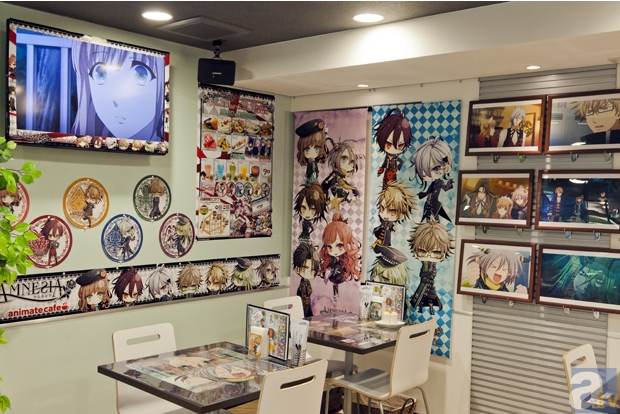 Amnesia otome game cafe layout 