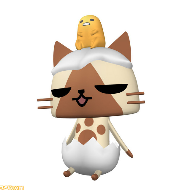 Monster Hunter Diaries Poka Poka Airou Village Dx Felyne Gudetama Costume Chic Pixel