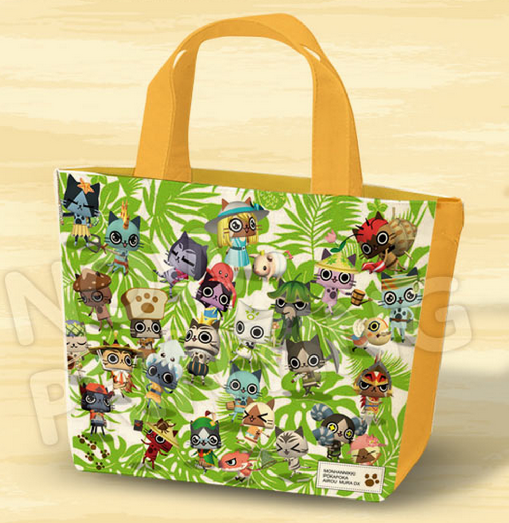 Monster Hunter Diaries: Poka Poka Airou Village DX tote bag