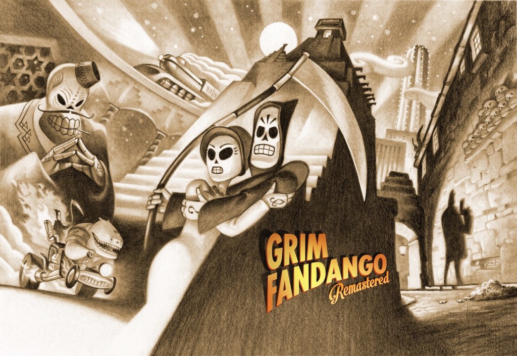 Grim Fandango Remastered art