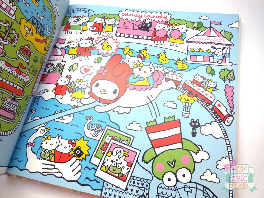 Hello Kitty Hello 40 book page sample