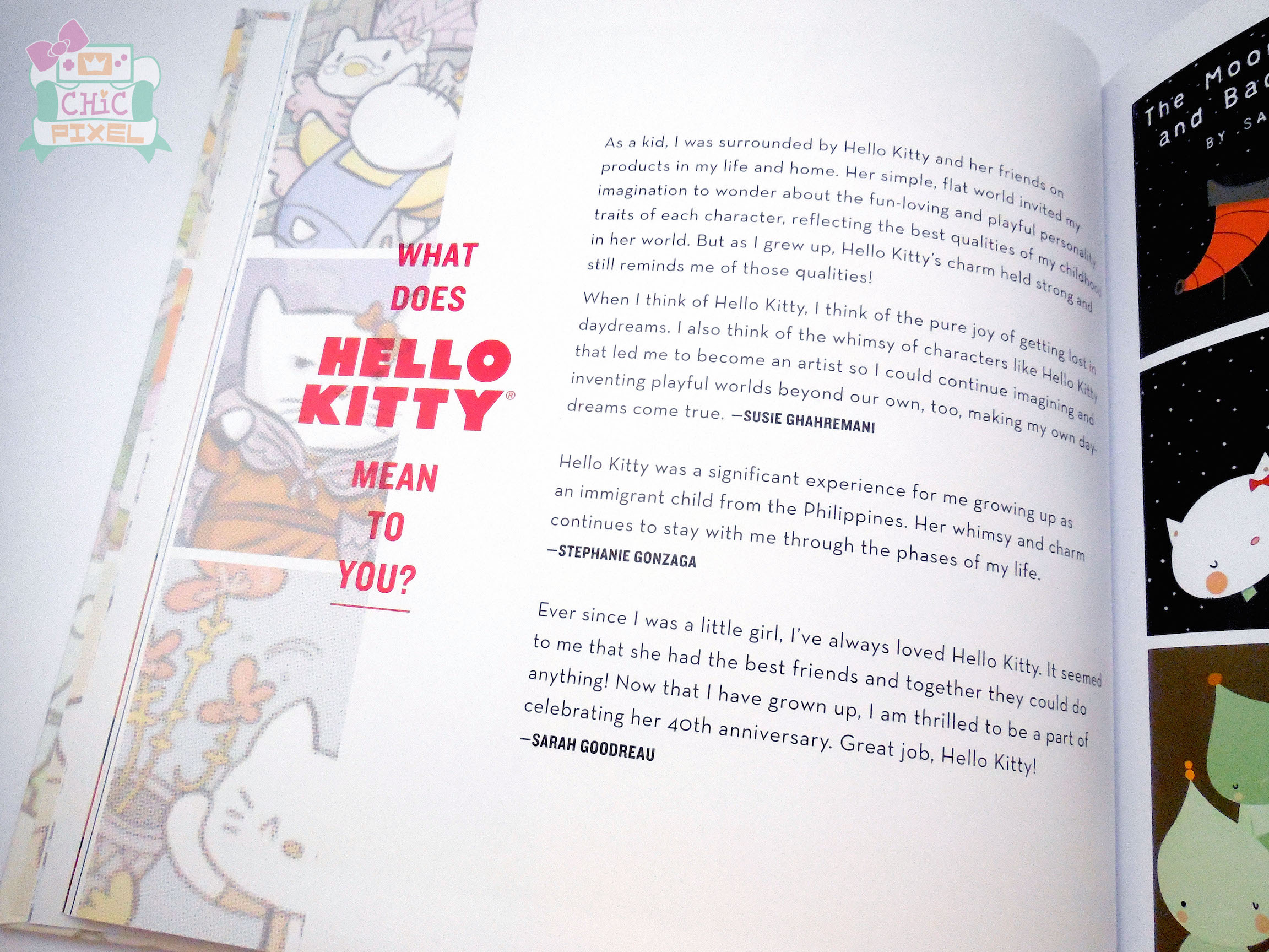 Hello Kitty Hello 40 book page sample