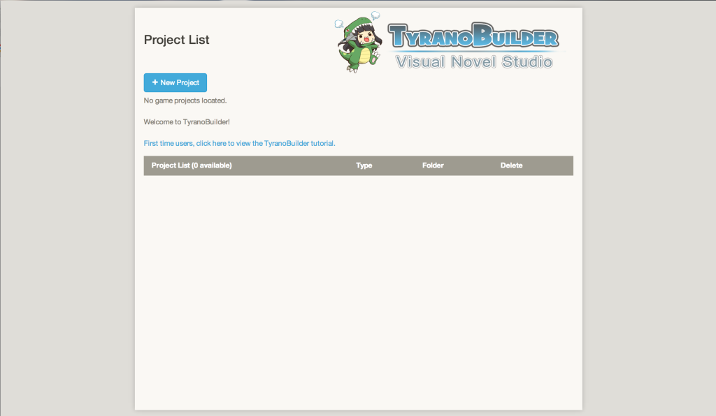 TyranoBuilder Screenshot