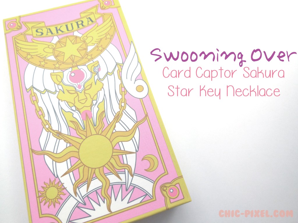 Swooning Over Card Captor Sakura Star Key Necklace