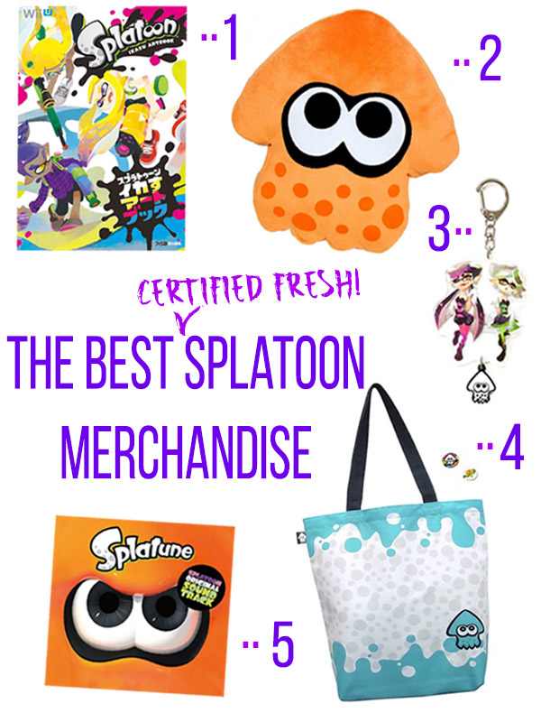 The Best Splatoon Merchandise to Satisfy Your Inkling Craving