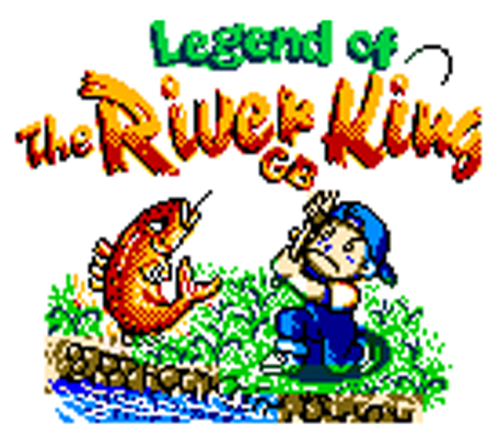 Legend of the River King GBC title screen
