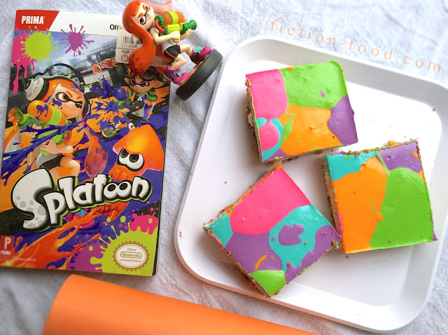 Splatoon cheesecake