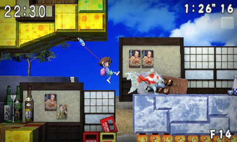 Yumi's Odd Odyssey 3DS screenshot