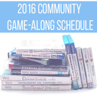 2016 Community Game-Along Schedule