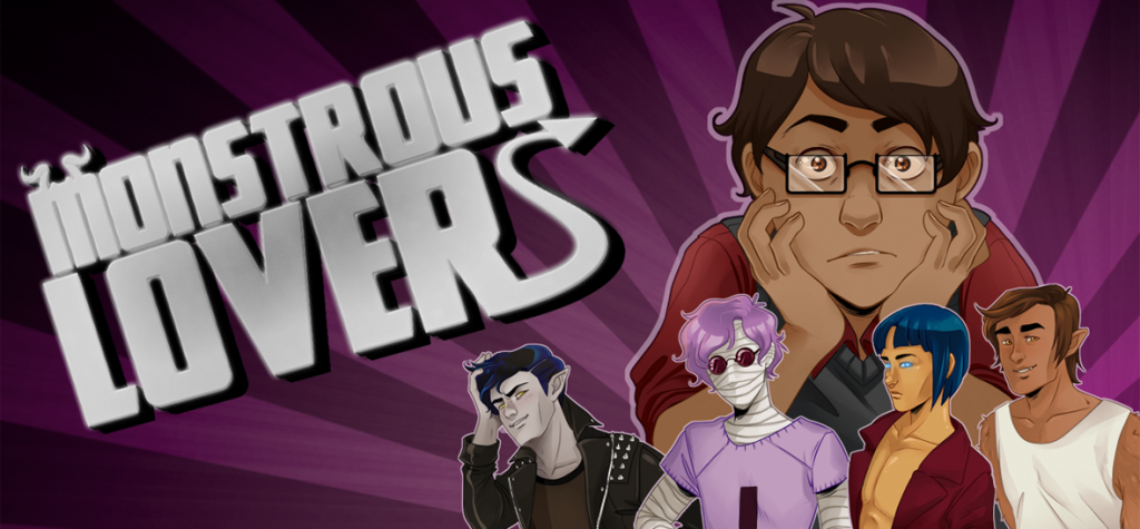 Monstrous Lovers BL visual novel Indiegogo