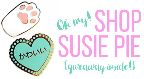 Shop Susie Pie feature, giveaway, and coupon code