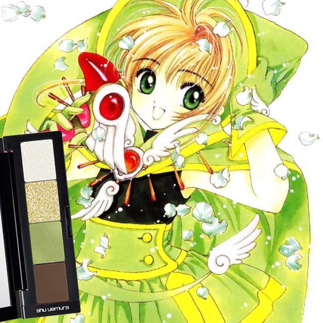 Cardcaptor Sakura Shu Uemura eyeshadow palette 8