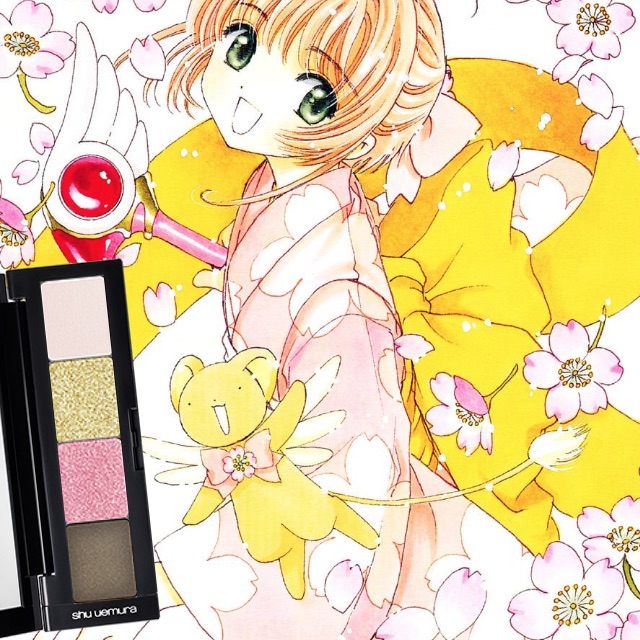 Cardcaptor Sakura Shu Uemura eyeshadow palette 9