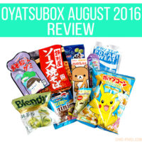 OyatsuBox August 2016 Review Chic Pixel
