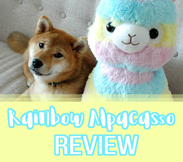 Rainbow Alpacasso Amuse plush review