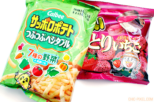 Oyatsubox Japanese snack subscription box September 2016 review Calbee and Umaibo