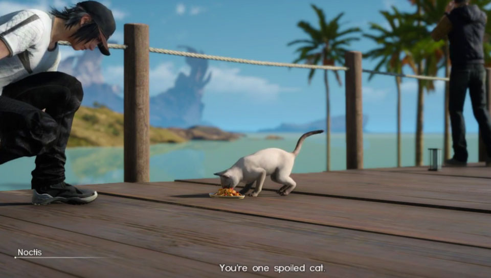 Final Fantasy XV cat quest screenshot 3