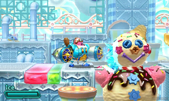 Kirby Planet Robobot screenshot Chic Pixel mech games