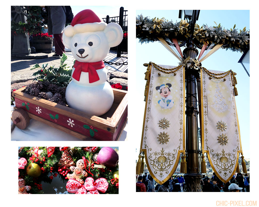 Visiting Tokyo DisneySea at Christmas Time Christmas decorations