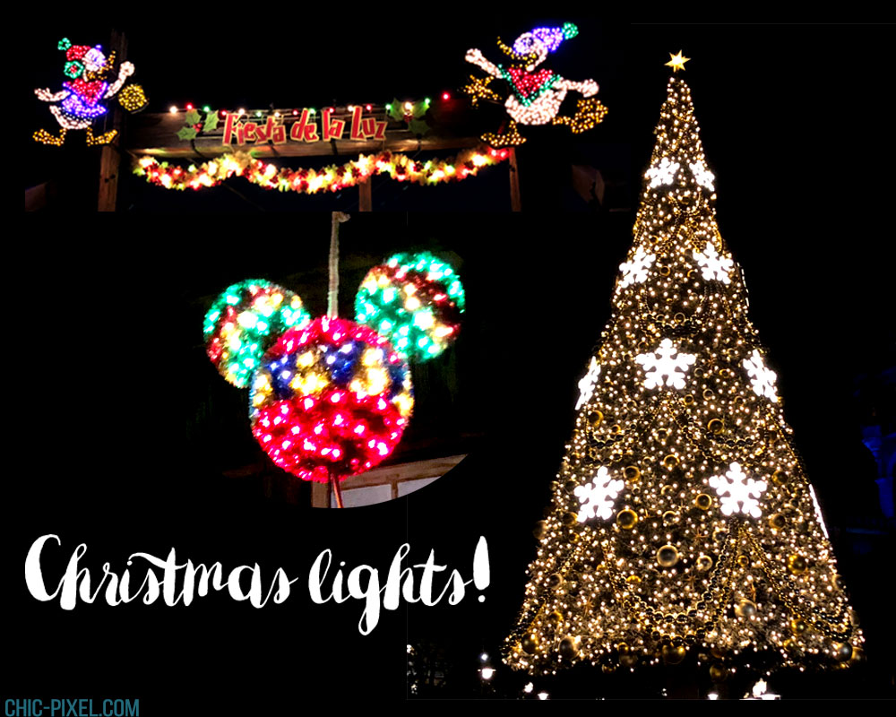 Visiting Tokyo DisneySea at Christmas Time Christmas lights