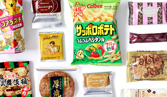 bokksuBokksu Japanese Snack Subscription Review items closeup