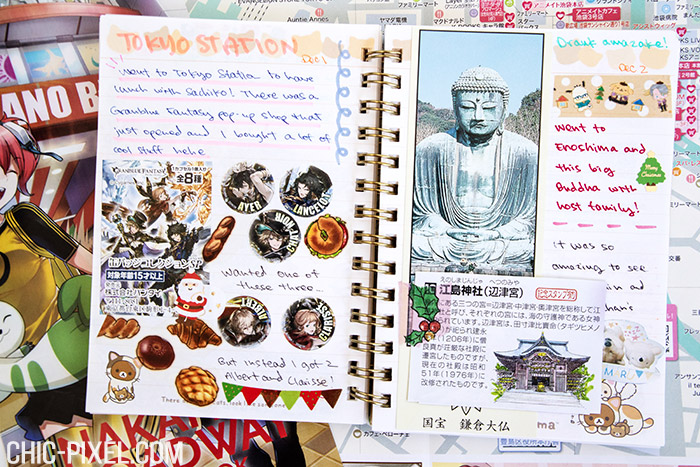 Tokyo Travel Journal Chic Pixel page 4