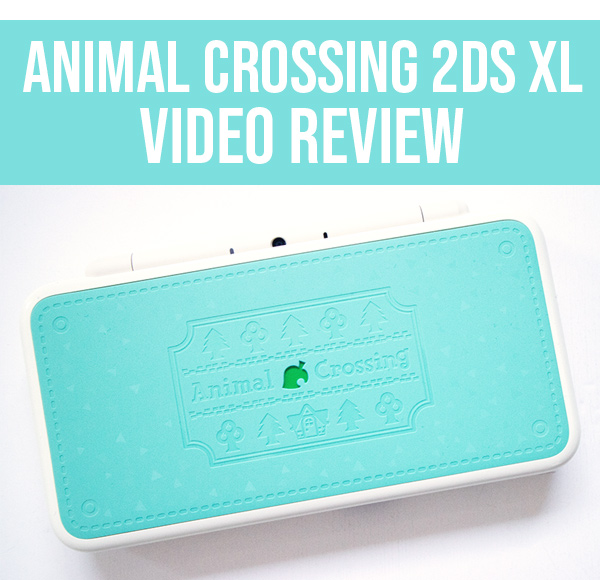Animal Crossing 2DS XL video review header 