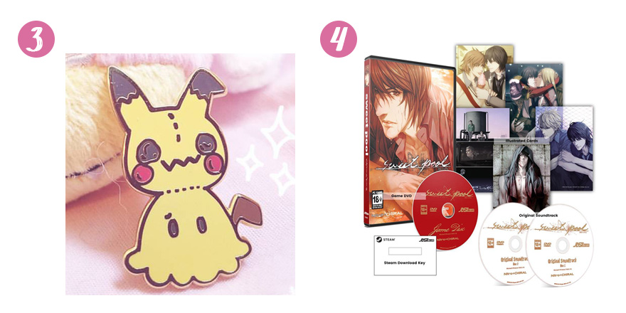 20 Holiday Gift Ideas for Video Game and Manga Fans pin sweet pool