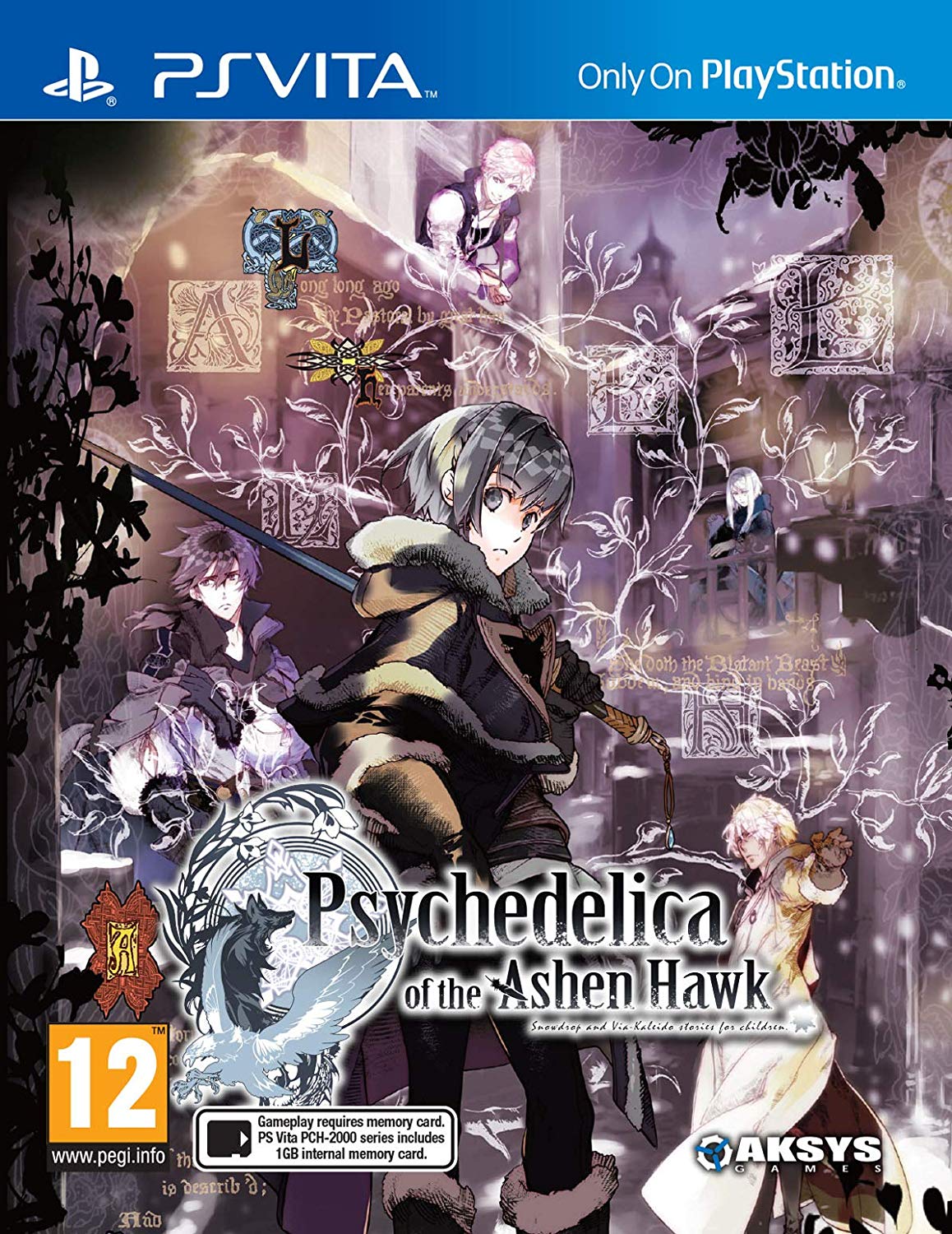 Psychedelica of the Ashen Hawk PS Vita otome game