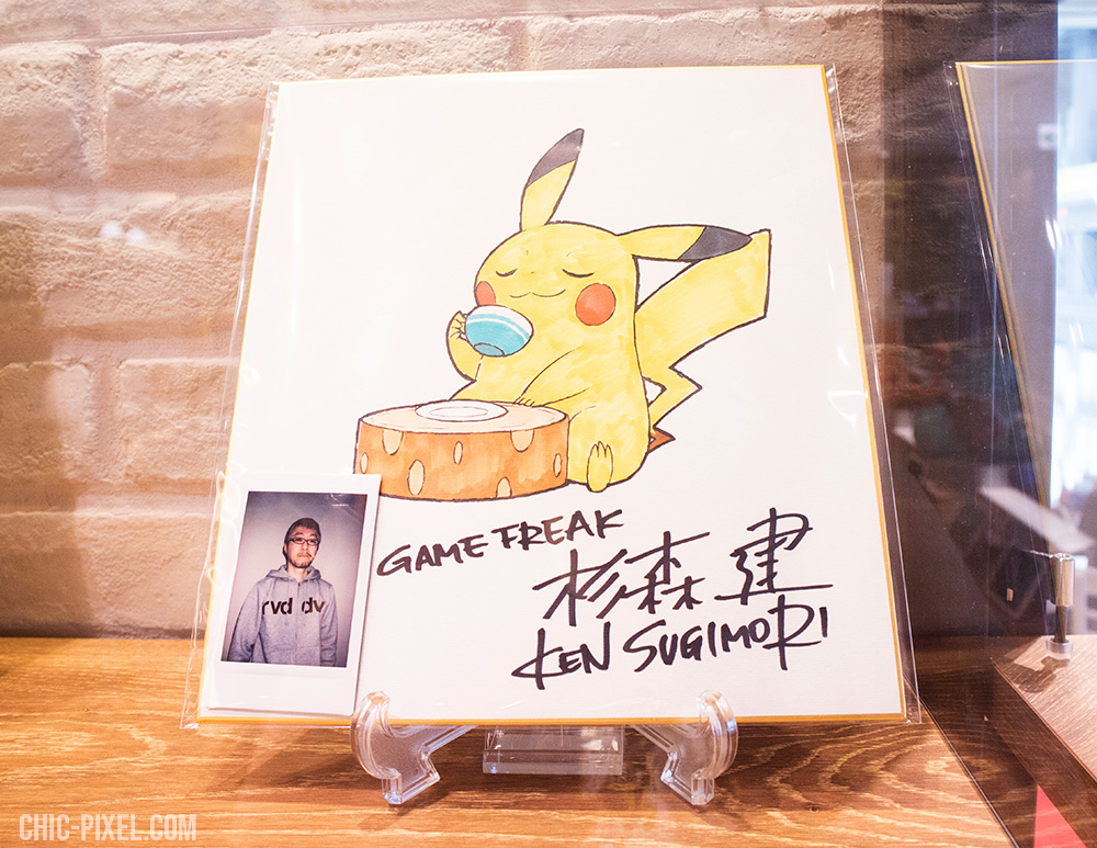 Pokemon Cafe Tokyo Sugimori art