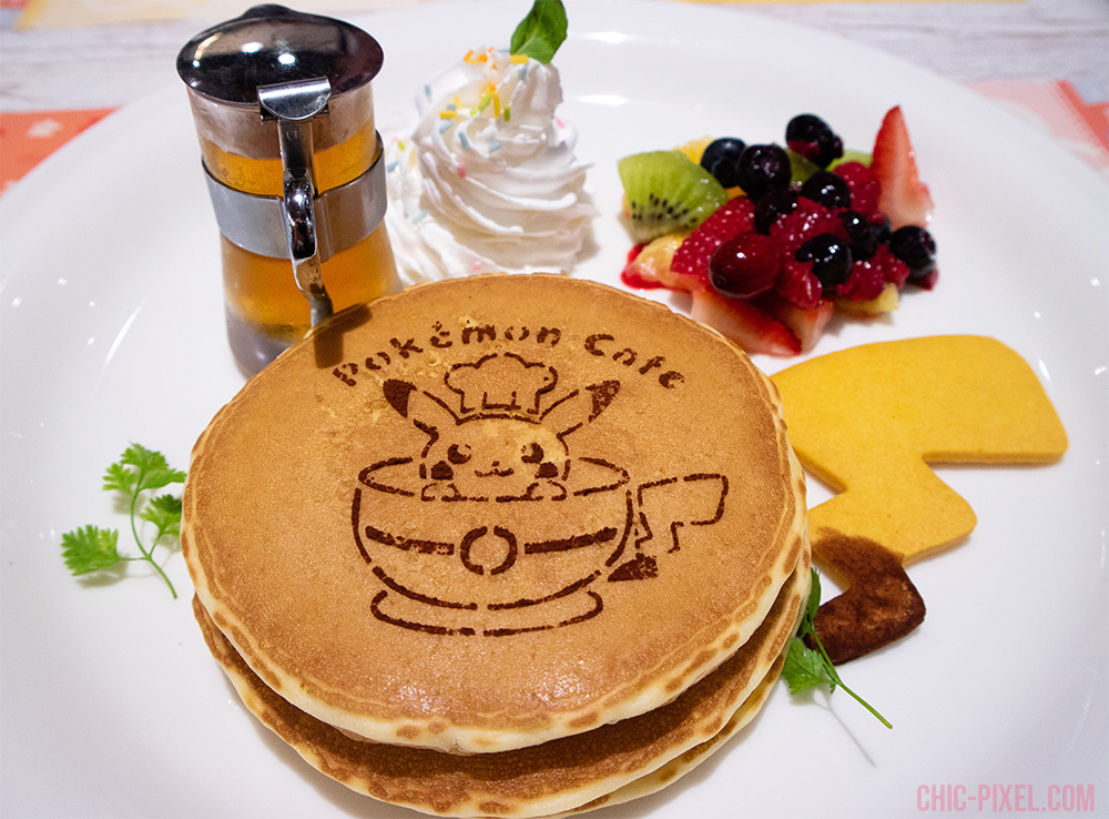 Pokemon Cafe Tokyo Pikachu pancakes