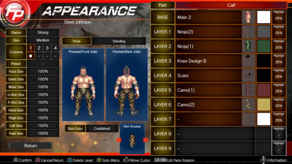 Fire Pro Wrestling World screenshot