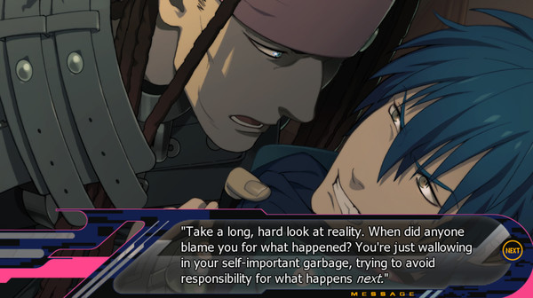 Dramatical Murder screenshot Mink dialogue